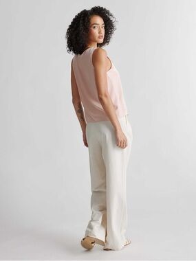 Quince Washable Stretch Silk Tank Top XL